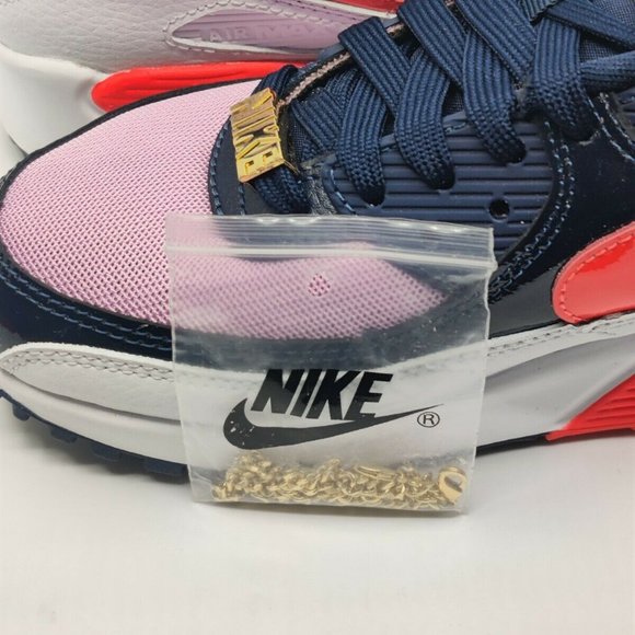 Nike Air Max 90 Cuban Link Obsidian Pink CZ8099-10 - Picture 6 of 7